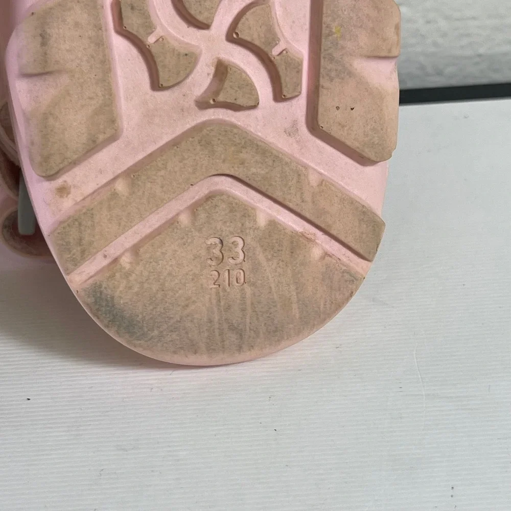 Birkenstock Mogami Birko-Flor Sandals Icy Gentle Rose Kids Girls 33 EU/2 US